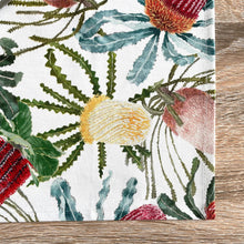 Load image into Gallery viewer, Australian Banksia Placemat Silken Twine Table Runner