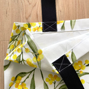 Australian Golden Wattle reusable bag Silken Twine Tote Bag