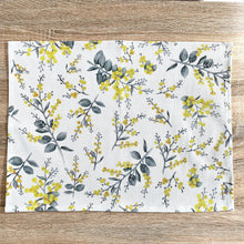 Load image into Gallery viewer, Australian Silver Wattle Placemat Silken Twine Table Runner