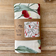 Load image into Gallery viewer, Gum Blossom Cushion Cover Cotton Drill Silken Twine Cushion Cover