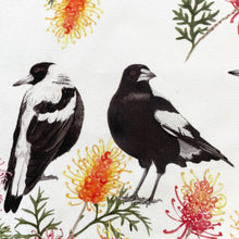 Load image into Gallery viewer, Magpies reusable bag Silken Twine Tote Bag
