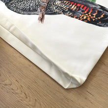 Load image into Gallery viewer, Red Tailed Black Cockatoo reusable bag Silken Twine Tote Bag