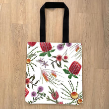 Load image into Gallery viewer, South West of WA Flora reusable bag Silken Twine Tote Bag