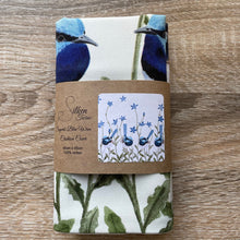 Load image into Gallery viewer, Superb Wren Cushion Cover Cotton Drill Silken Twine Cushion Cover