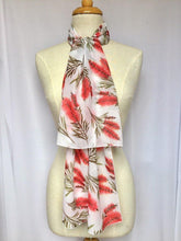 Load image into Gallery viewer, Australian Bottlebrush Scarf Silken Twine Scarf