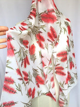 Load image into Gallery viewer, Australian Bottlebrush Scarf Silken Twine Scarf