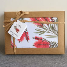 Load image into Gallery viewer, Australian Bottlebrush Scarf Silken Twine Scarf