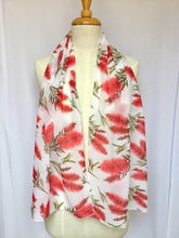 Load image into Gallery viewer, Australian Bottlebrush Scarf Silken Twine Scarf