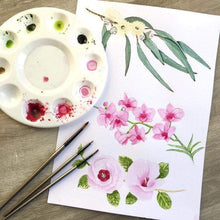 Load image into Gallery viewer, Australian Floral Emblems Scarf Silken Twine Scarf