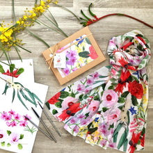 Load image into Gallery viewer, Australian Floral Emblems Scarf Silken Twine Scarf