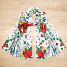 Load image into Gallery viewer, Australian Floral Emblems Scarf Silken Twine Scarf