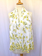 Load image into Gallery viewer, Australian Golden Wattle Scarf Silken Twine Scarf