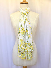 Load image into Gallery viewer, Australian Golden Wattle Scarf Silken Twine Scarf