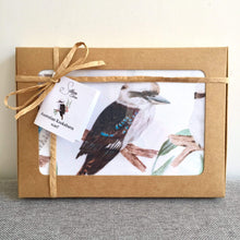 Load image into Gallery viewer, Australian Kookaburra Scarf Silken Twine Scarf