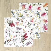 Load image into Gallery viewer, Australian Natives Handkerchief 3 pack Silken Twine Handkerchief