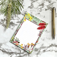 Load image into Gallery viewer, Australian Natives Note Pad Silken Twine