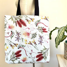 Load image into Gallery viewer, Australian Natives reusable bag Silken Twine Tote Bag