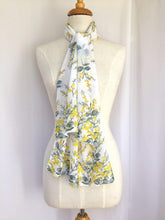 Load image into Gallery viewer, Australian Silver Wattle Scarf Silken Twine Scarf