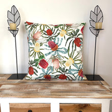 Load image into Gallery viewer, Banksia Cushion Cover Cotton Drill Silken Twine Cushion Cover