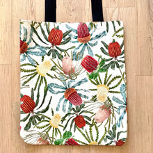 Load image into Gallery viewer, Banksia reusable bag Silken Twine Tote Bag