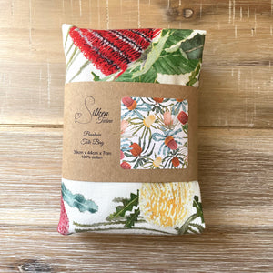 Banksia reusable bag Silken Twine Tote Bag