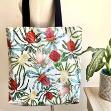 Load image into Gallery viewer, Banksia reusable bag Silken Twine Tote Bag