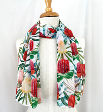 Load image into Gallery viewer, Banksia Scarf Silken Twine Scarf