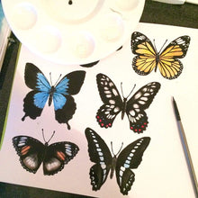 Load image into Gallery viewer, Butterflies of Australia Scarf Silken Twine Scarf