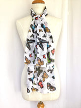 Load image into Gallery viewer, Butterflies of Australia Scarf Silken Twine Scarf