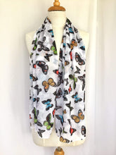 Load image into Gallery viewer, Butterflies of Australia Scarf Silken Twine Scarf