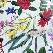 Load image into Gallery viewer, Floral Emblems Cushion Cover Cotton Drill Silken Twine Cushion Cover