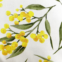 Load image into Gallery viewer, Golden Wattle Cushion Cover Cotton Drill Silken Twine Cushion Cover