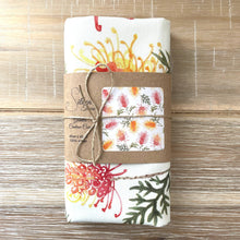 Load image into Gallery viewer, Grevillea Cushion Cover Cotton Drill Silken Twine Cushion Cover