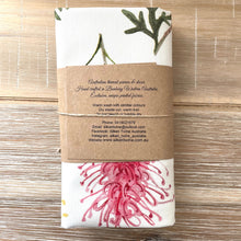 Load image into Gallery viewer, Grevillea Cushion Cover Cotton Drill Silken Twine Cushion Cover