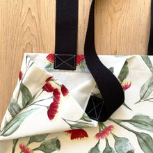 Load image into Gallery viewer, Gum Blossom reusable bag Silken Twine Tote Bag