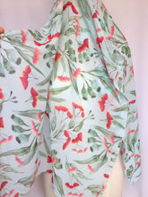 Load image into Gallery viewer, Gum Blossoms Scarf Mint Silken Twine Scarf