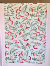 Load image into Gallery viewer, Gum Blossoms Scarf Mint Silken Twine Scarf