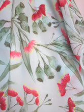 Load image into Gallery viewer, Gum Blossoms Scarf Mint Silken Twine Scarf