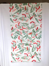 Load image into Gallery viewer, Gum Blossoms Scarf White Silken Twine Scarf