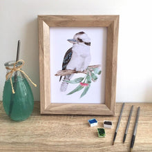 Load image into Gallery viewer, Kookaburra Art Prints set of 3 Silken Twine Art Print