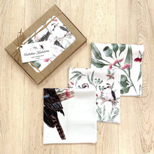 Load image into Gallery viewer, Kookaburra Handkerchief 3 pack Silken Twine Handkerchief