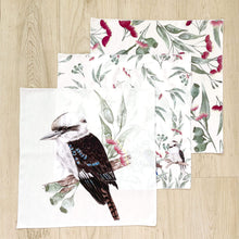 Load image into Gallery viewer, Kookaburra Handkerchief 3 pack Silken Twine Handkerchief