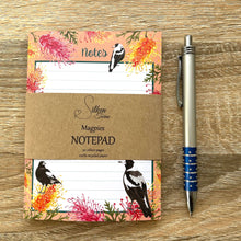 Load image into Gallery viewer, Magpie Note Pad Silken Twine