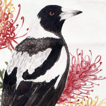 Load image into Gallery viewer, Magpie reusable bag Silken Twine Tote Bag