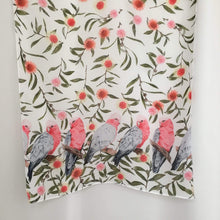 Load image into Gallery viewer, Pink and Grey Galah Scarf Silken Twine Scarf