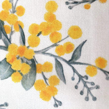 Load image into Gallery viewer, Silver Wattle Cushion Cover Cotton Drill