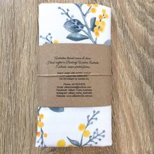 Load image into Gallery viewer, Silver Wattle Cushion Cover Cotton Drill