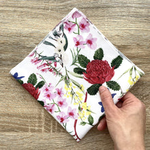 Load image into Gallery viewer, Single Floral Emblems Handkerchief Silken Twine Handkerchief