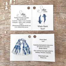 Load image into Gallery viewer, Whale Shark Scarf Silken Twine Scarf