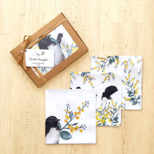 Load image into Gallery viewer, Willie Wagtail Handkerchief 3 pack Silken Twine Handkerchief